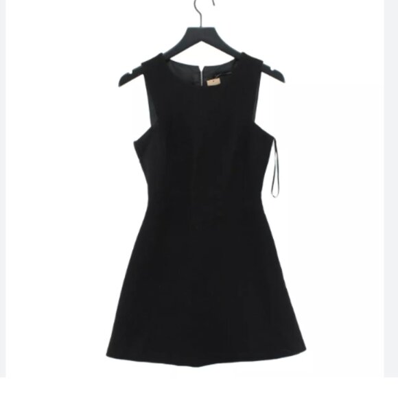 Zara Basic Womens Mini Dress L Black - Picture 1 of 5